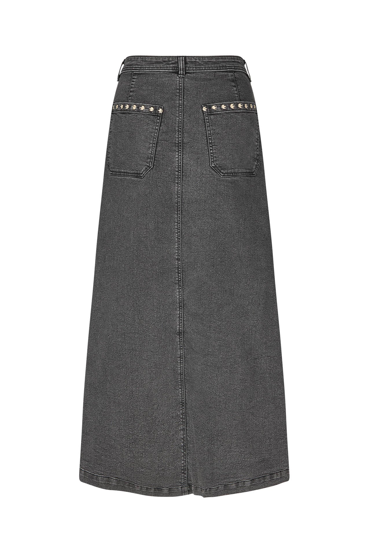 Lollys Laundry LunaLL Maxi Nederdel Skirt 18 Washed Black