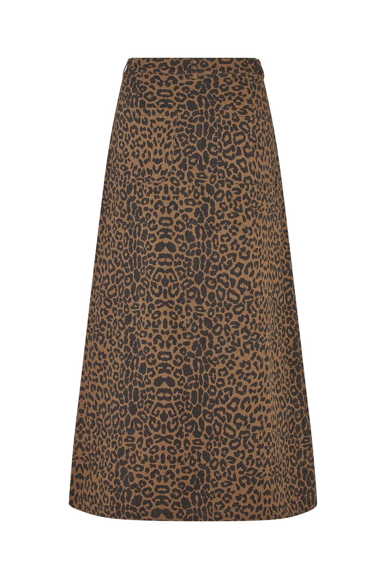 Lollys Laundry LunaLL Maxi Nederdel Skirt 72 Leopard Print