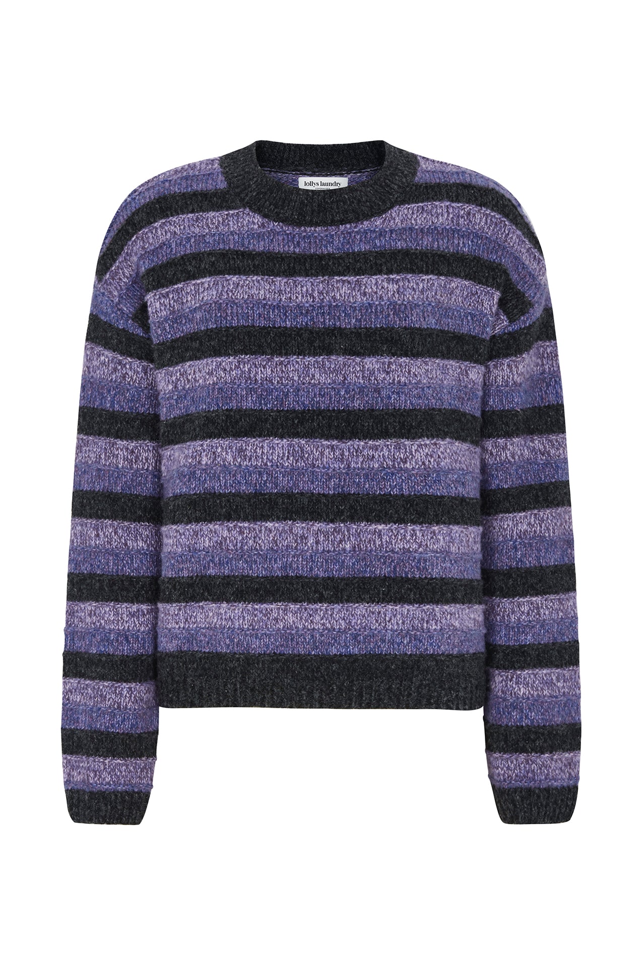 Lollys Laundry MacieLL Strikpullover Jumper Lavendel