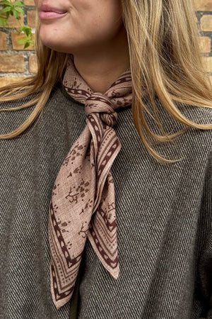 Lollys Laundry MaseLL Tørklæde scarf 08 Beige