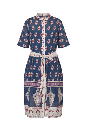 Lollys Laundry MataLL Midi Kjole Dress Mørkeblå