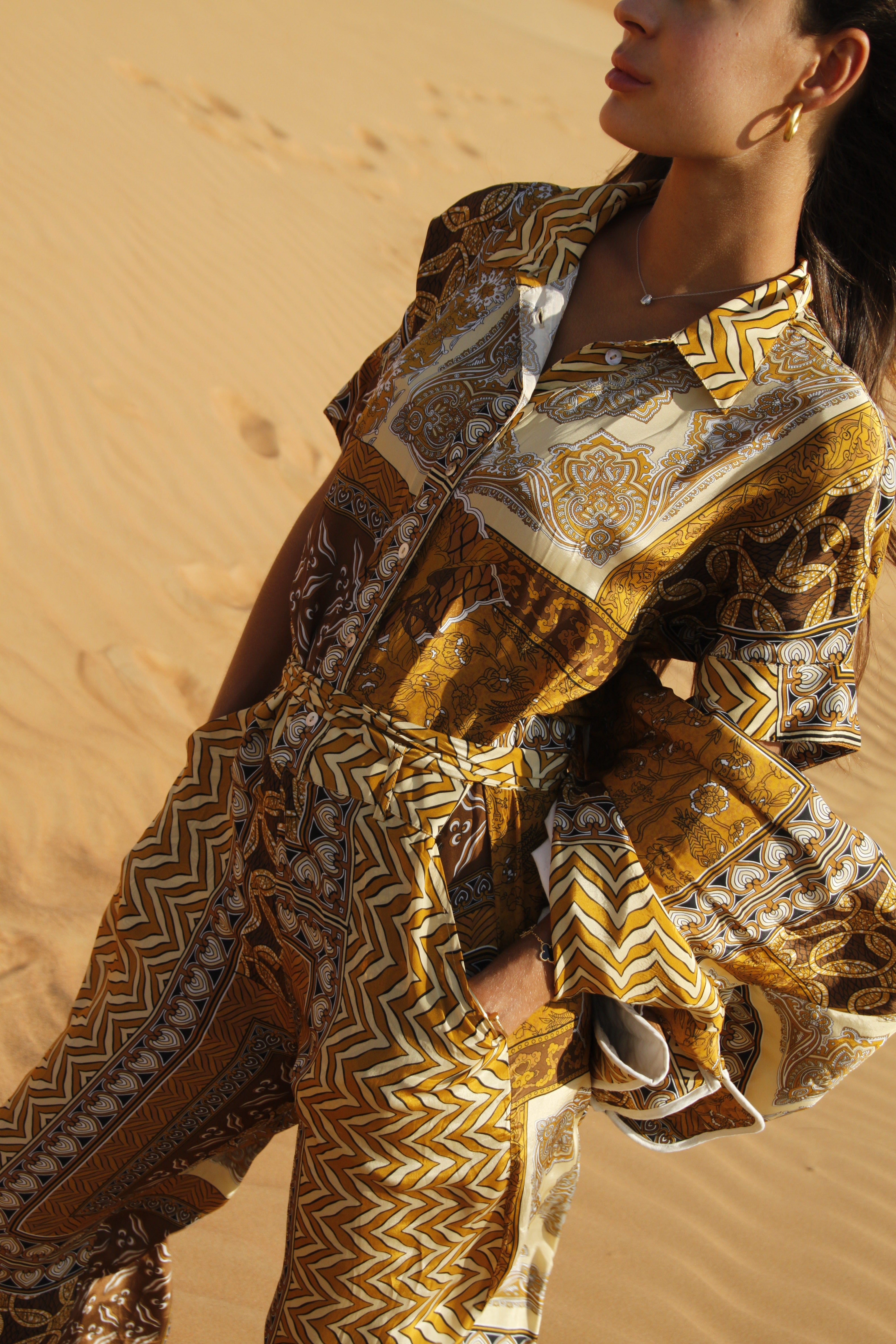 MathildeLL Jumpsuit - Grafisk print