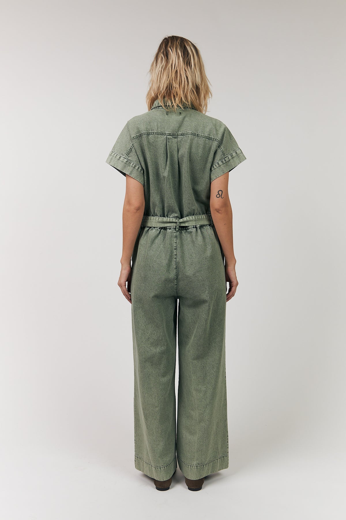 Lollys Laundry MathildeLL Jumpsuit Jumpsuit Støvet grøn