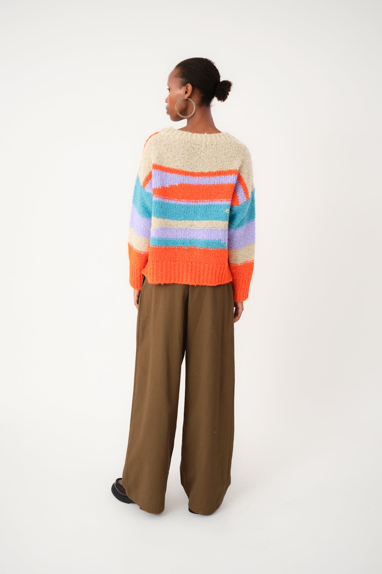 Lollys Laundry MaximaLL Strik Jumper Jumper 30 Red