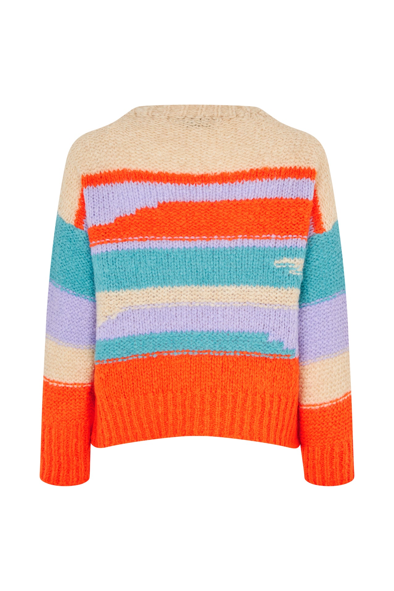 Lollys Laundry MaximaLL Strik Jumper Jumper 30 Red