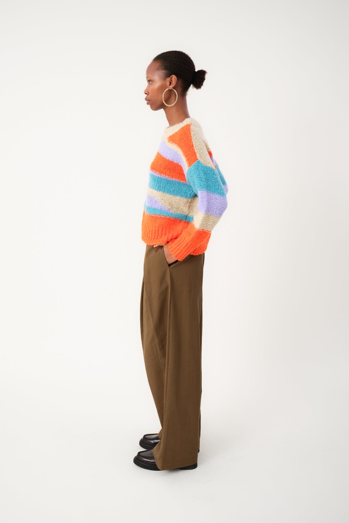 Lollys Laundry MaximaLL Strik Jumper Jumper Rød