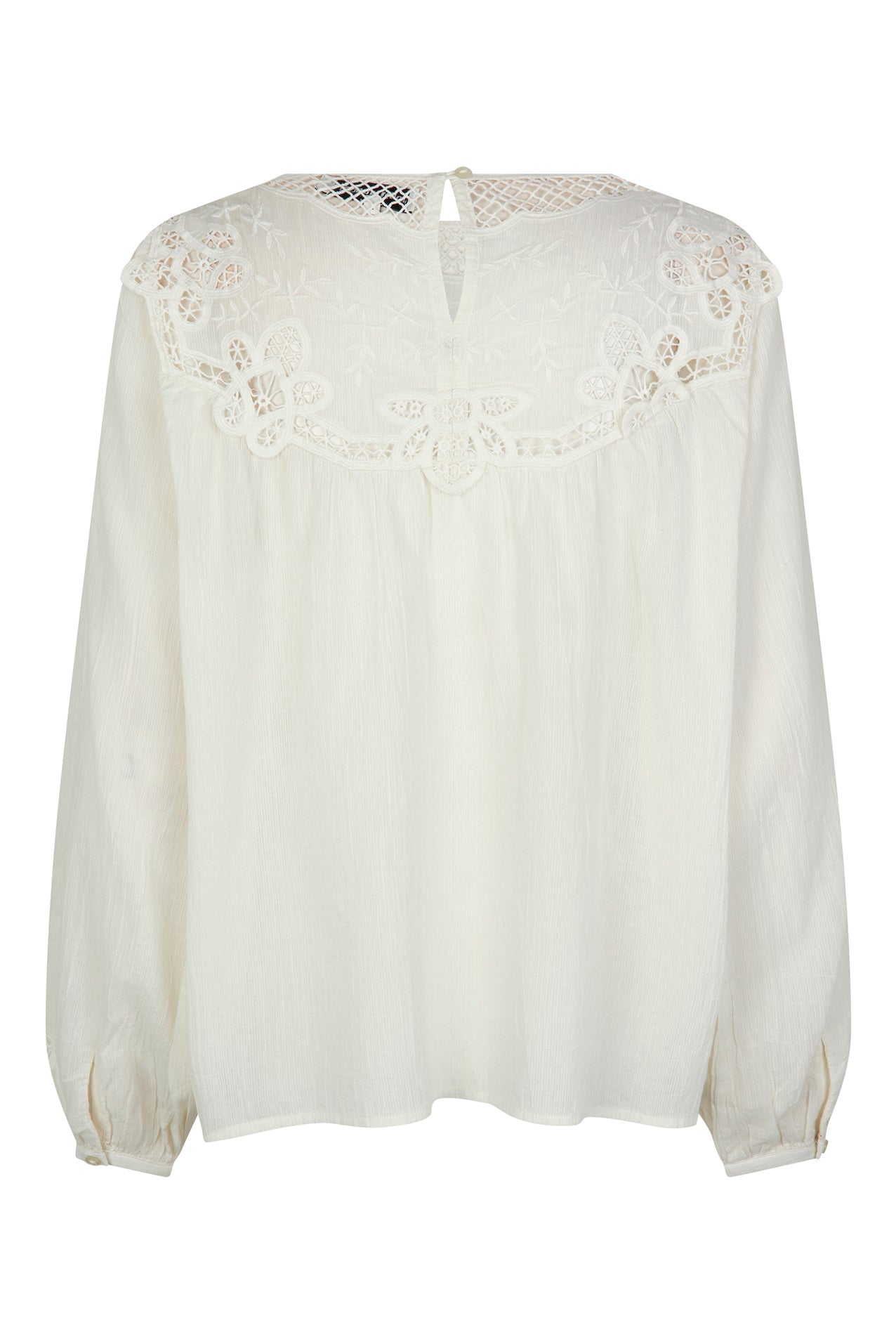 Lollys Laundry MayLL Blouse LS Top 02 Creme