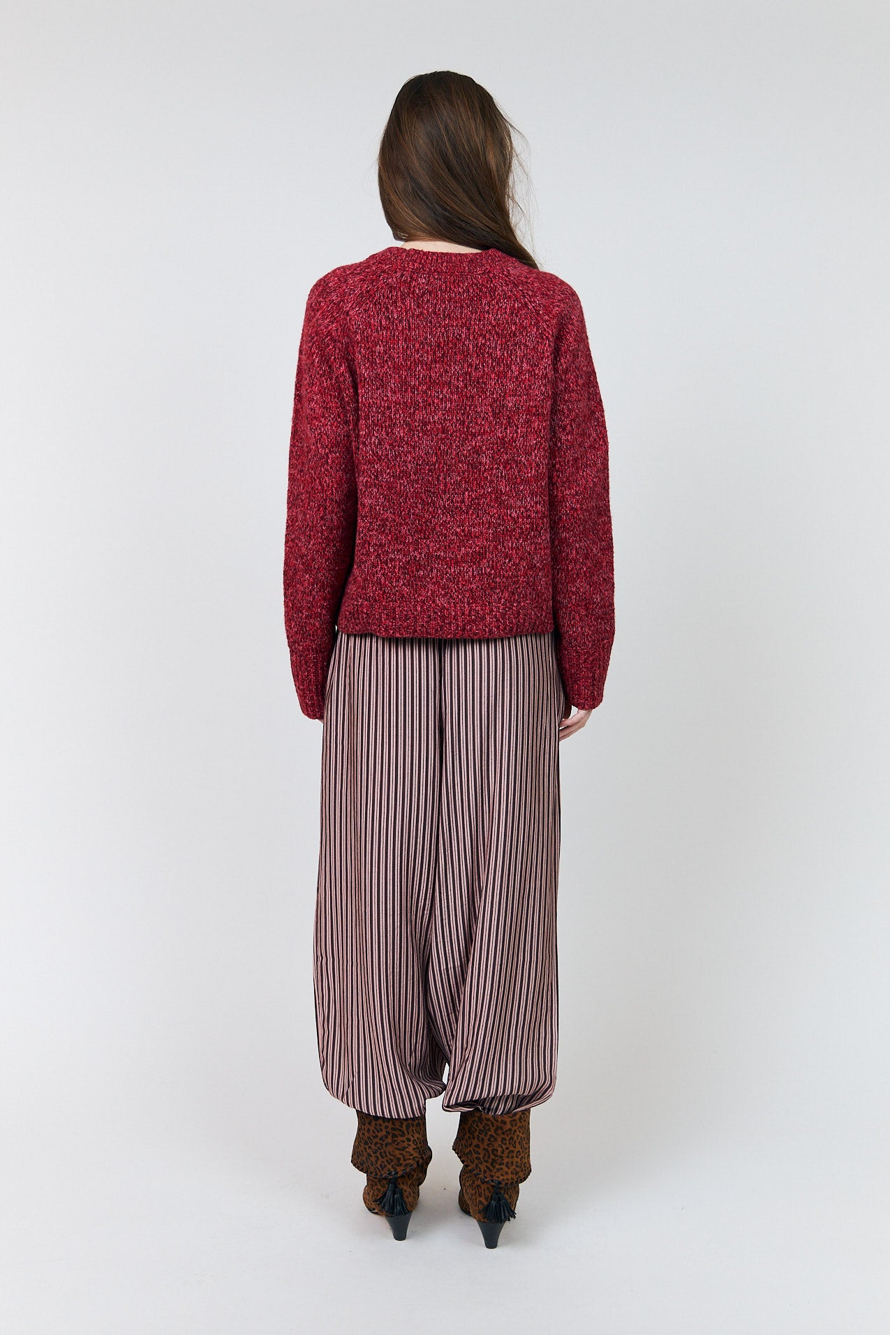 Lollys Laundry MinaLL Striktrøje Jumper Pink