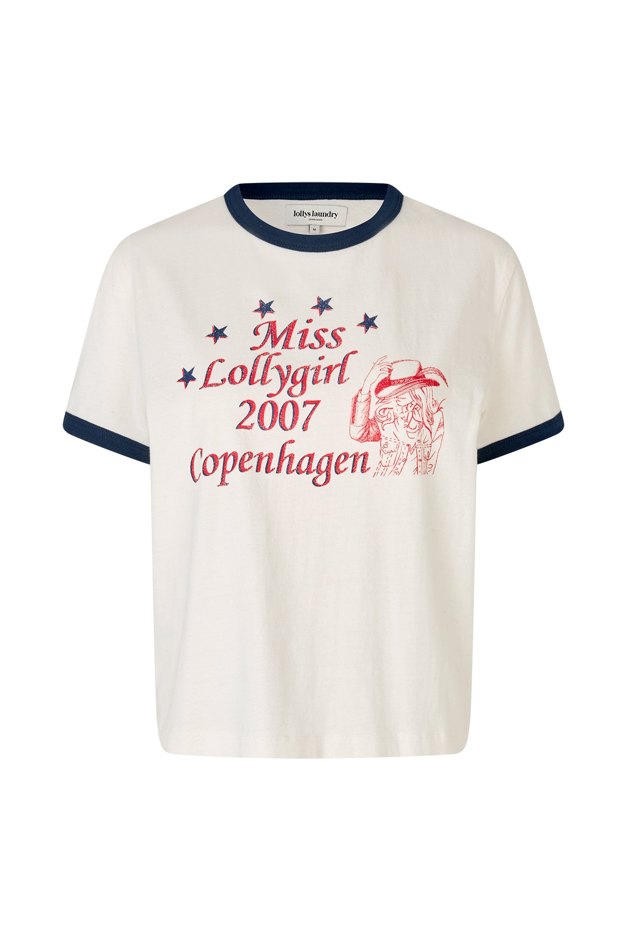 Lollys Laundry MissLL T-Shirt T-shirt Hvid