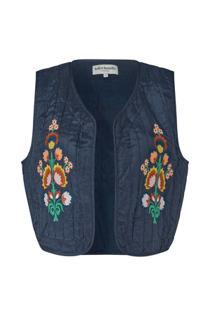 Lollys Laundry MistLL Vest Vest Mørkeblå