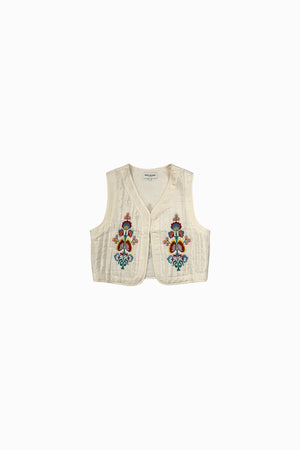 Lollys Laundry MistLL Vest Vest Creme