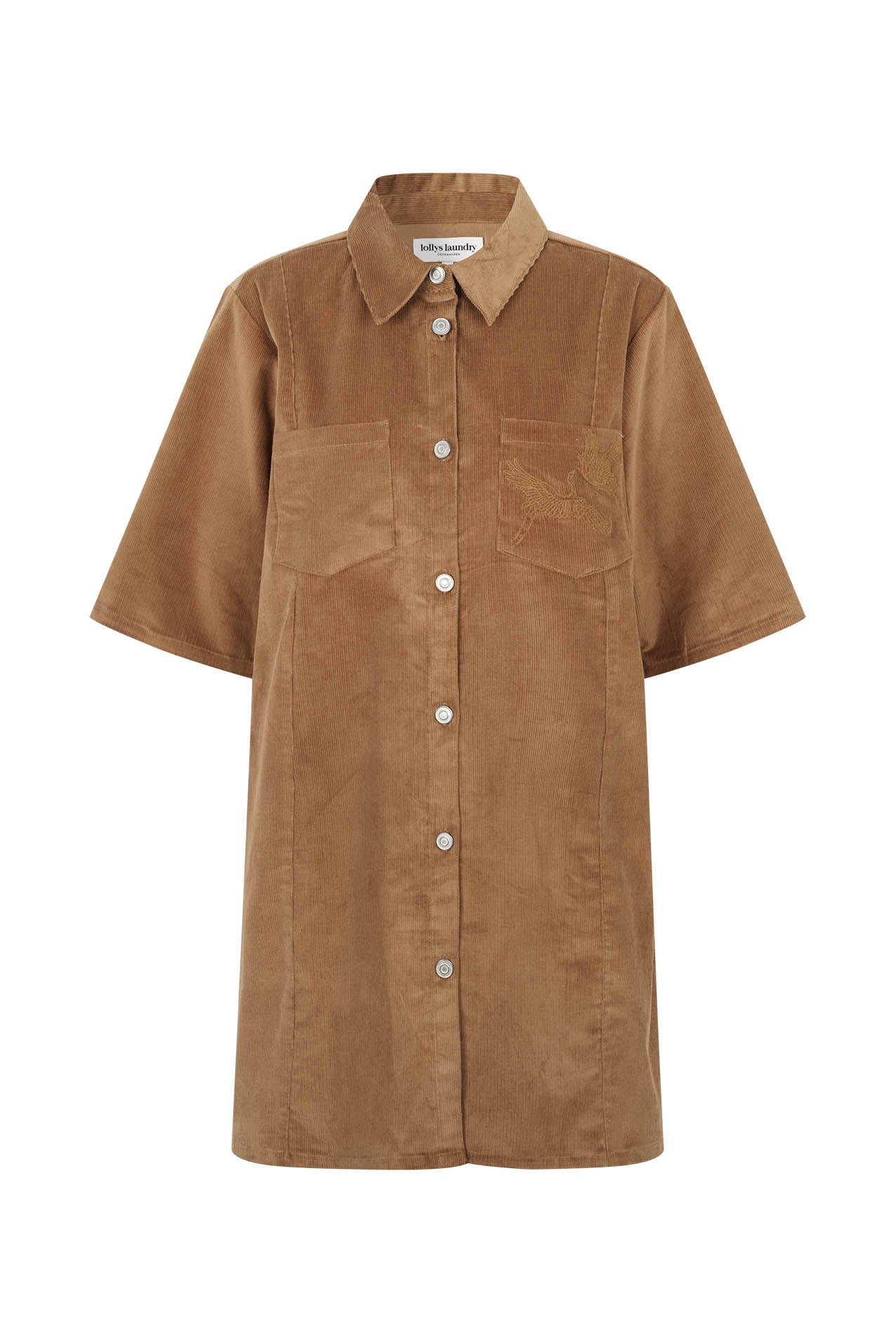 Lollys Laundry MolaLL Kjole Dress Nøddebrun