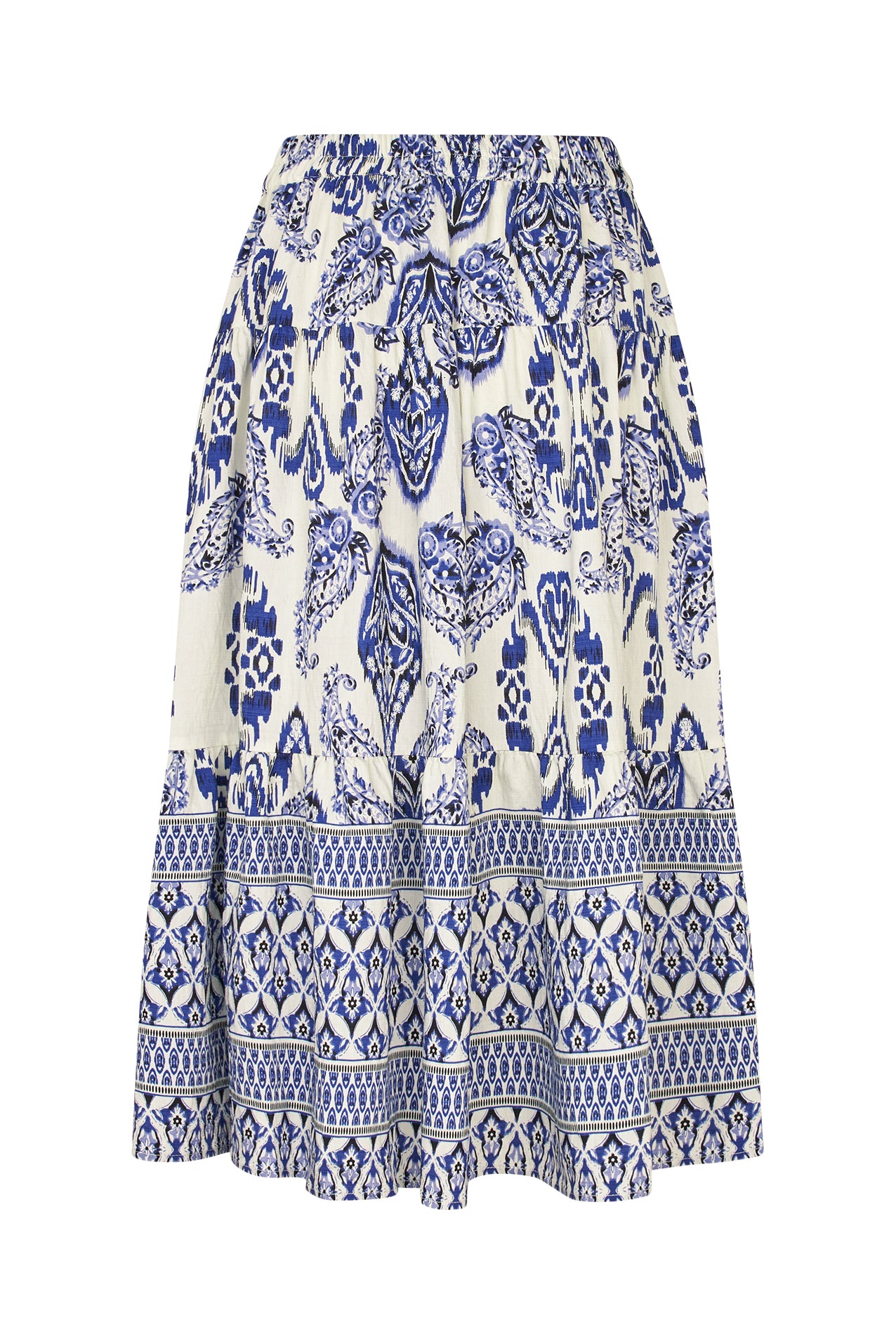 Lollys Laundry MorningLL Midi Nederdel Skirt 20 Blue