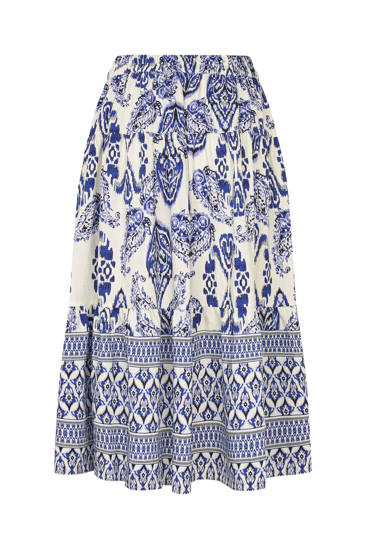 Lollys Laundry MorningLL Midi Nederdel Skirt Blå