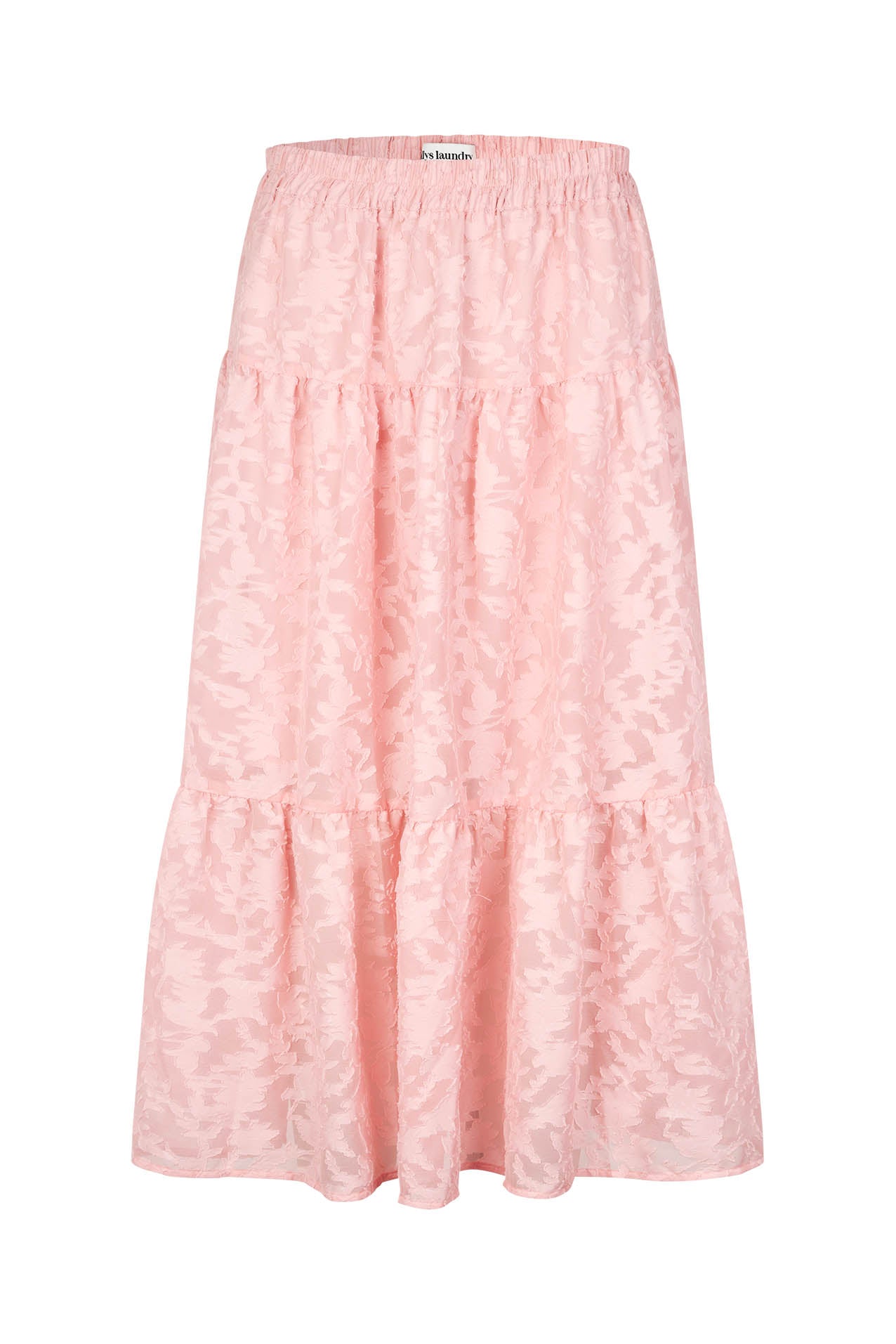 Lollys Laundry MorningLL Midi Nederdel Skirt 84 Light Pink