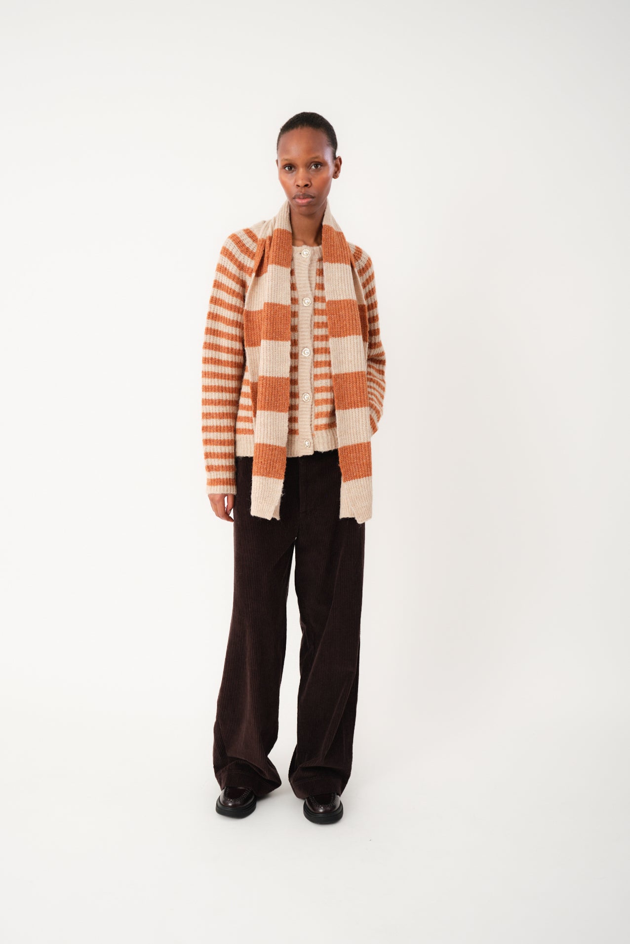 Lollys Laundry MountainLL Halstørklæde scarf 54 Rust