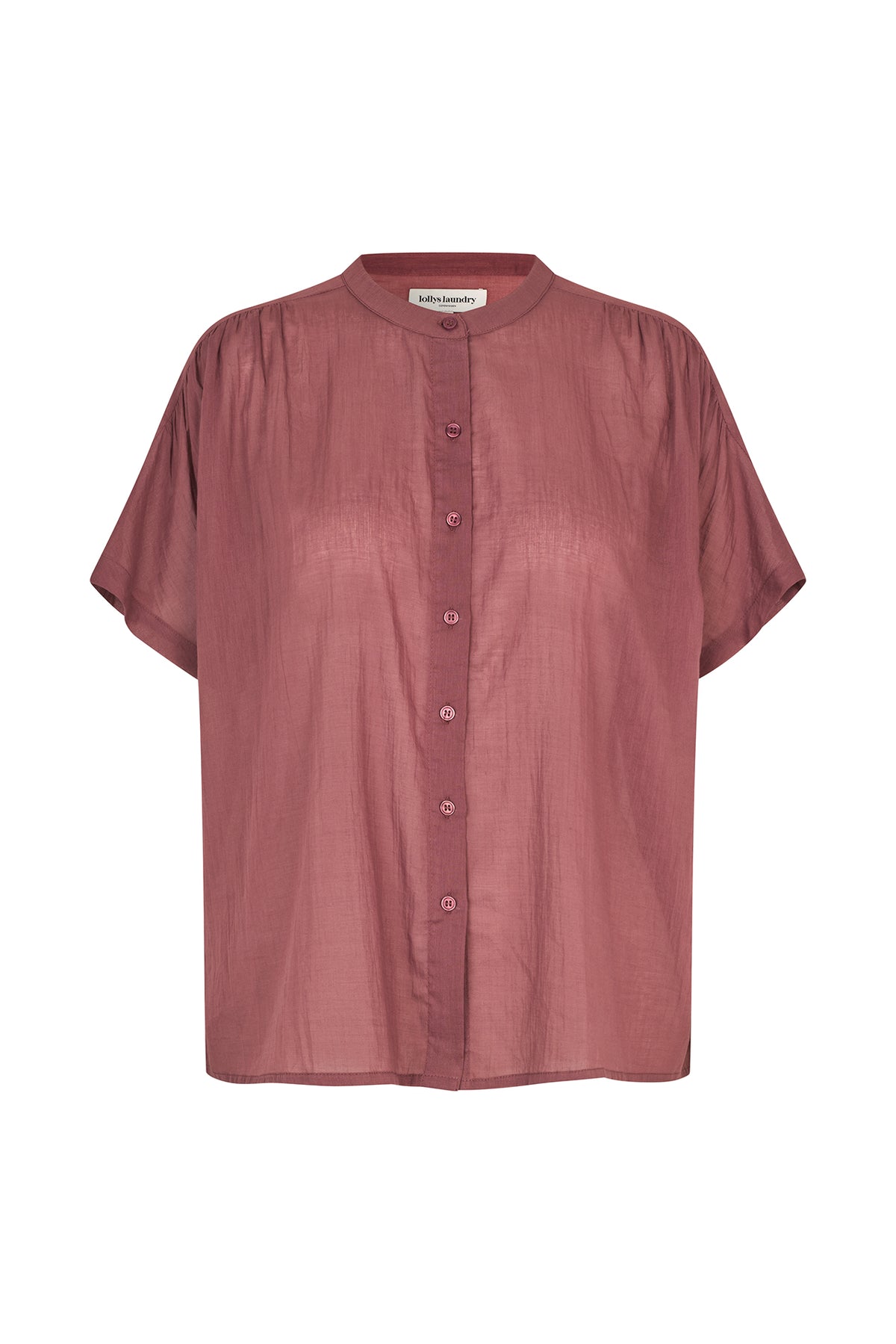 Lollys Laundry MyaLL Skjorte Shirt Bordeaux