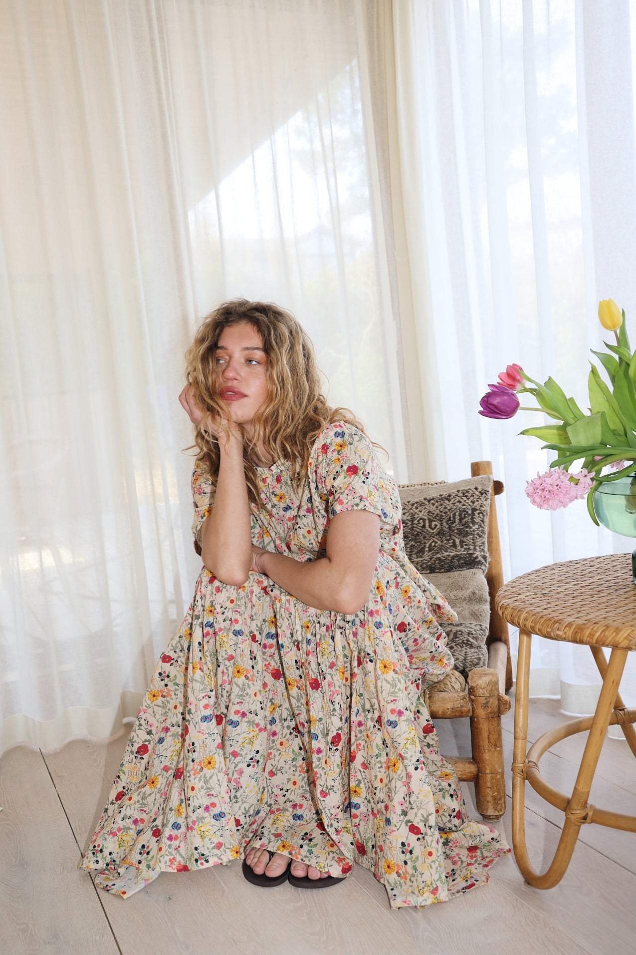 MyaLL Skjorte - Blomsterprint