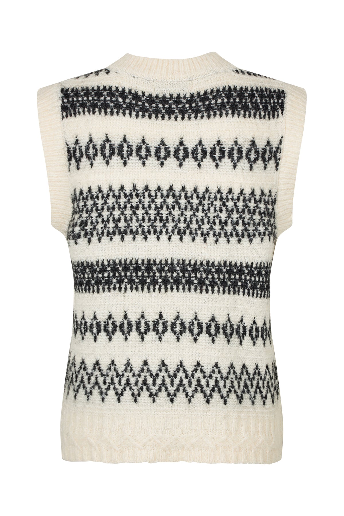 Lollys Laundry NarbonneLL Vest SL Jumper Sort