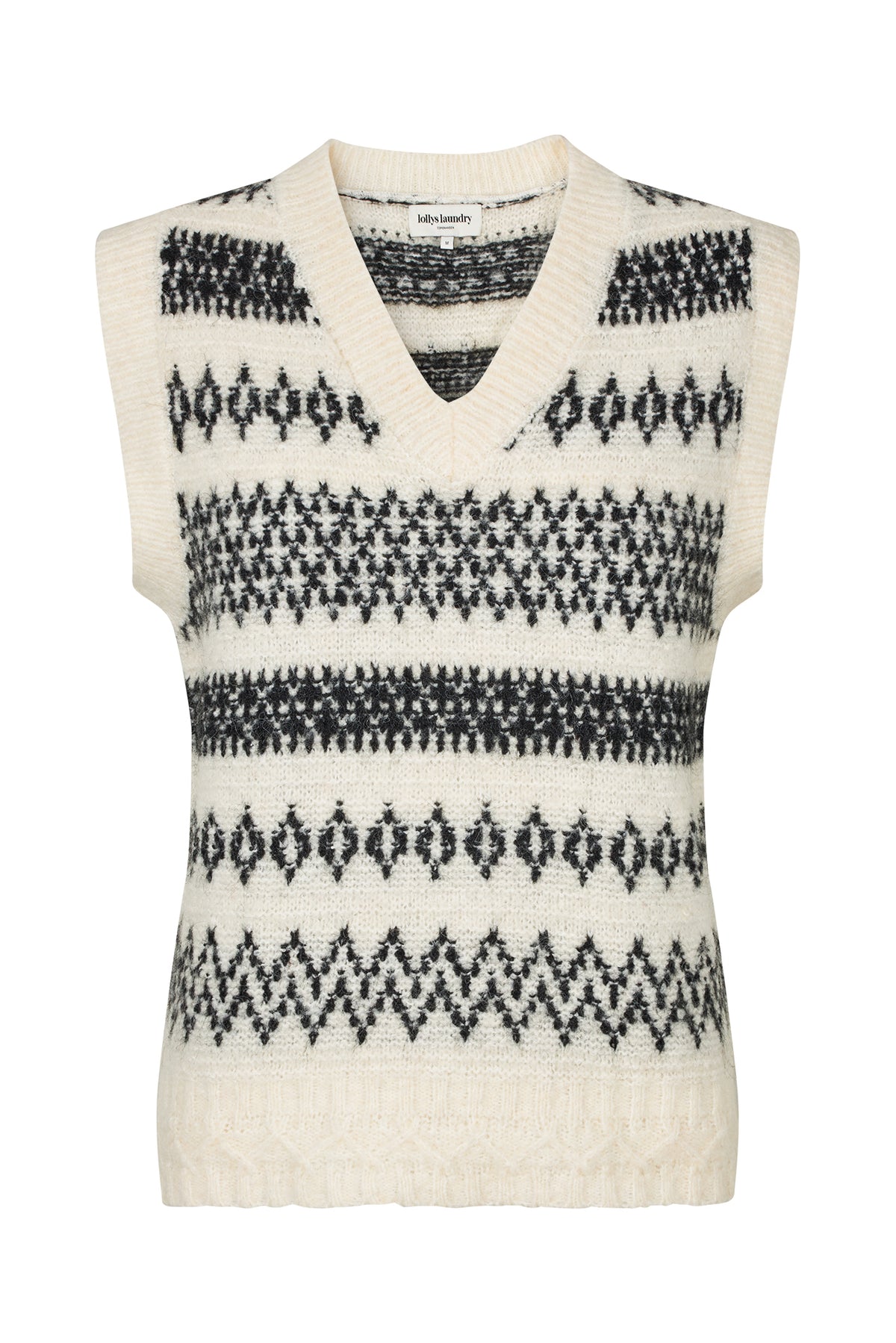 Lollys Laundry NarbonneLL Vest SL Jumper Sort