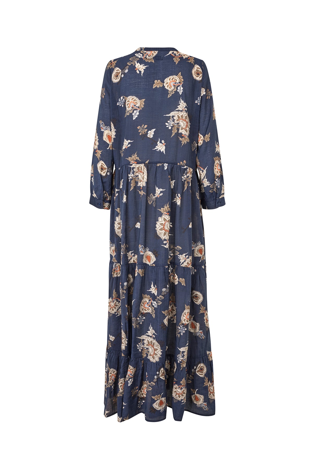 Lollys Laundry NeeLL Maxi Dress LS Dress Mørkeblå