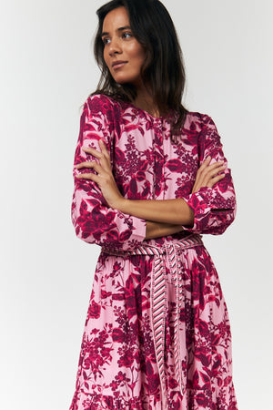 Lollys Laundry NeeLL Maxi Kjole Dress 51 Pink