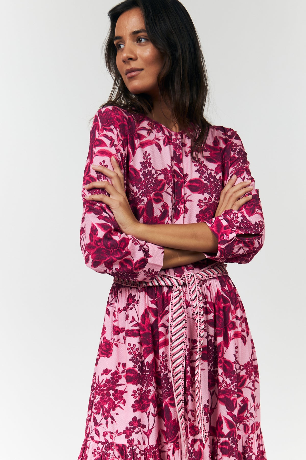 Lollys Laundry NeeLL Maxi Kjole Dress Pink