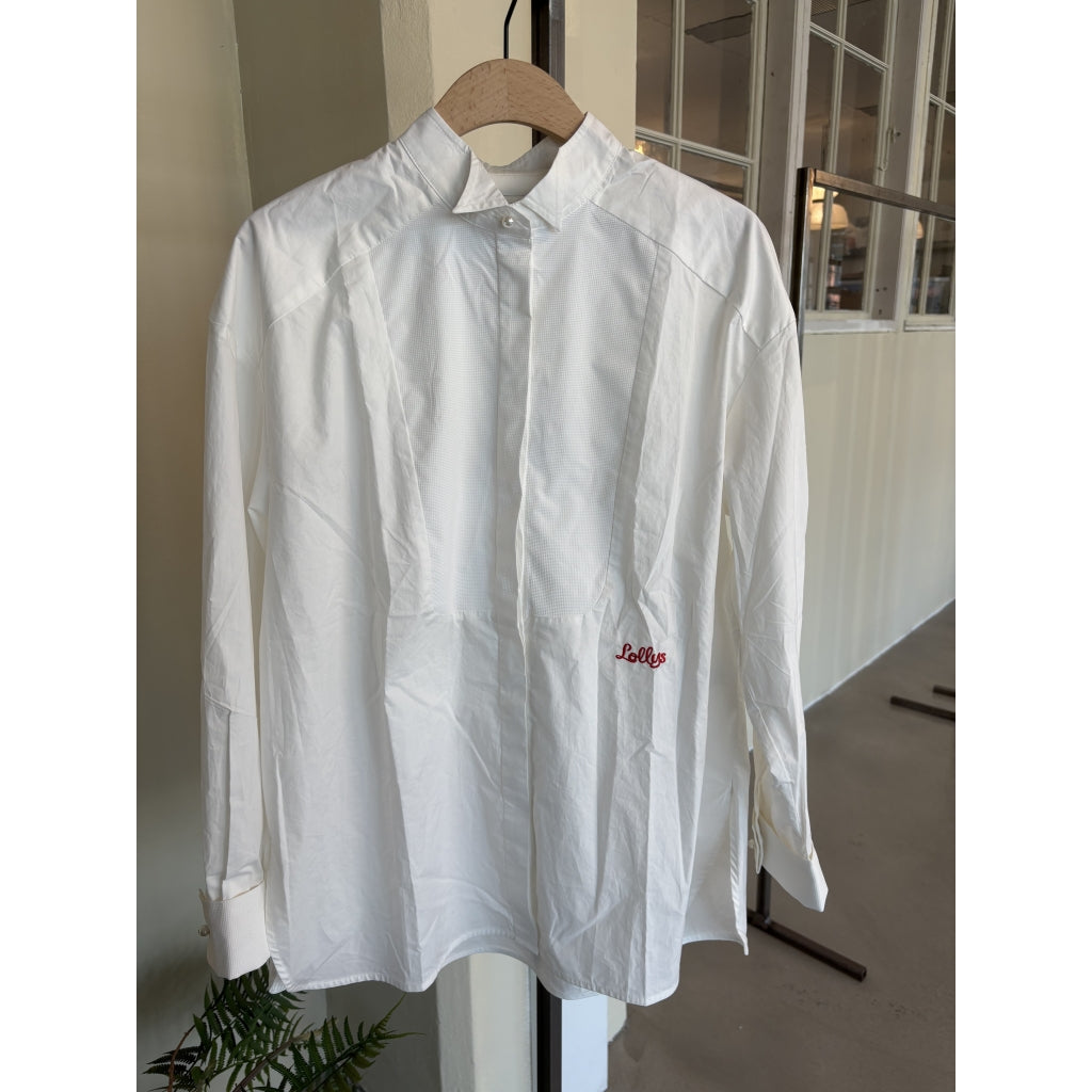 Lollys Laundry NettyLL Shirt LS Shirt Hvid