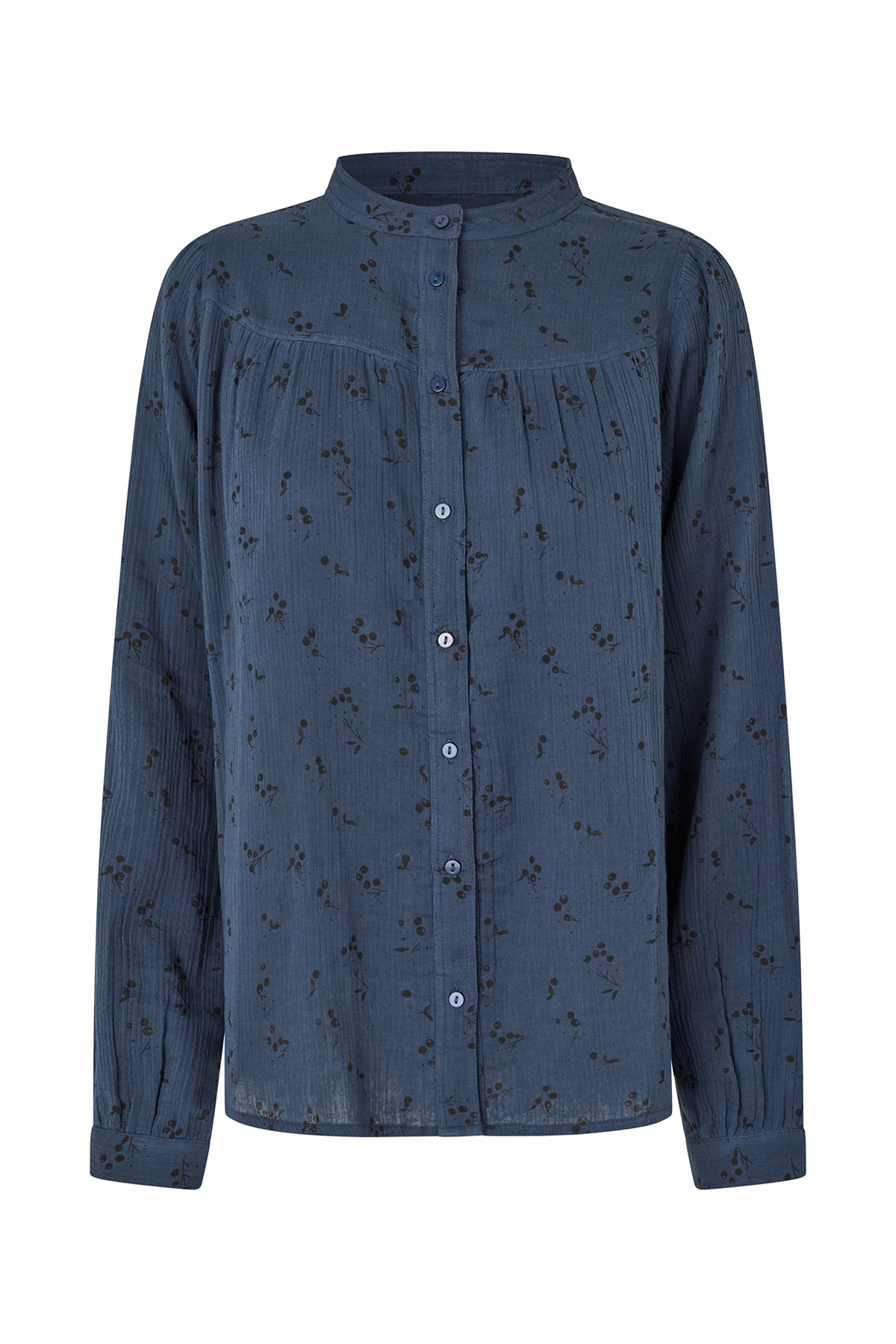 Lollys Laundry NickyLL Shirt LS Shirt Mørkeblå