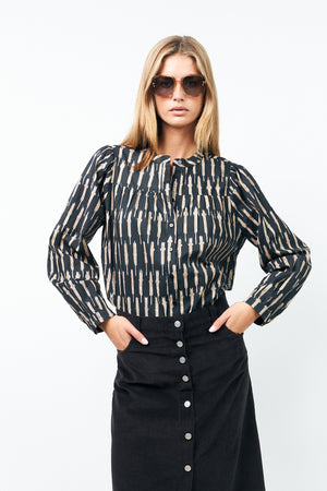Lollys Laundry NickyLL Skjorte Shirt 99 Black