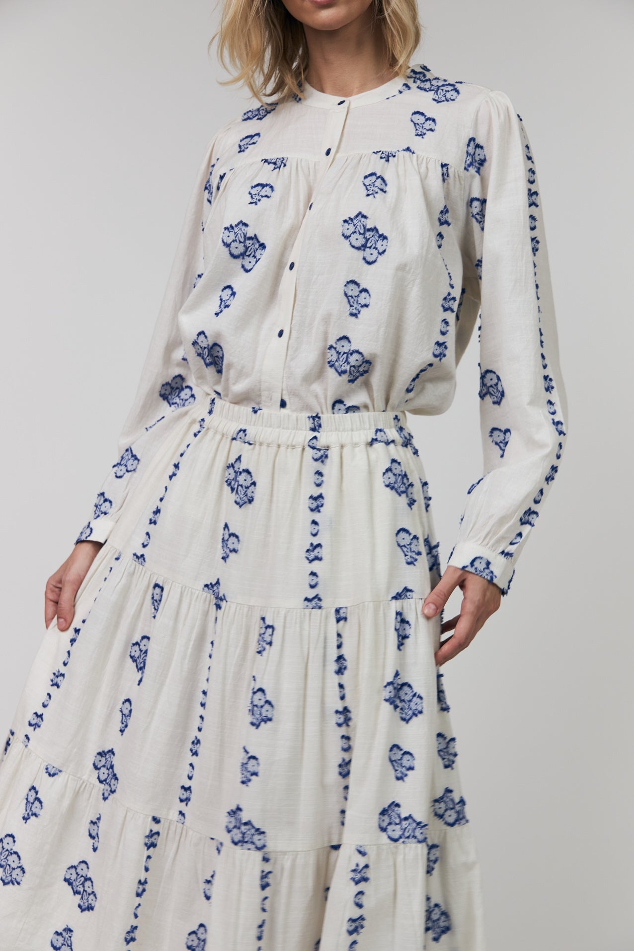 Lollys Laundry NickyLL Skjorte Shirt 02 Creme