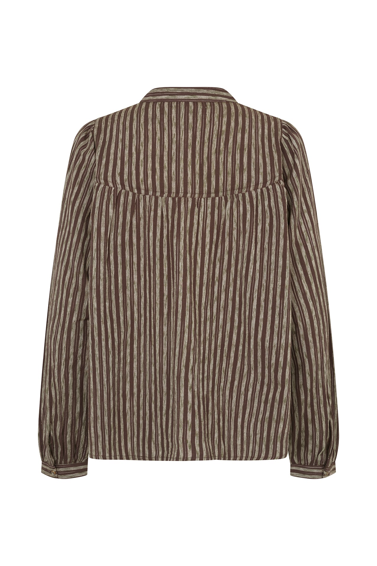 Lollys Laundry NickyLL Skjorte Shirt Mørkebrun