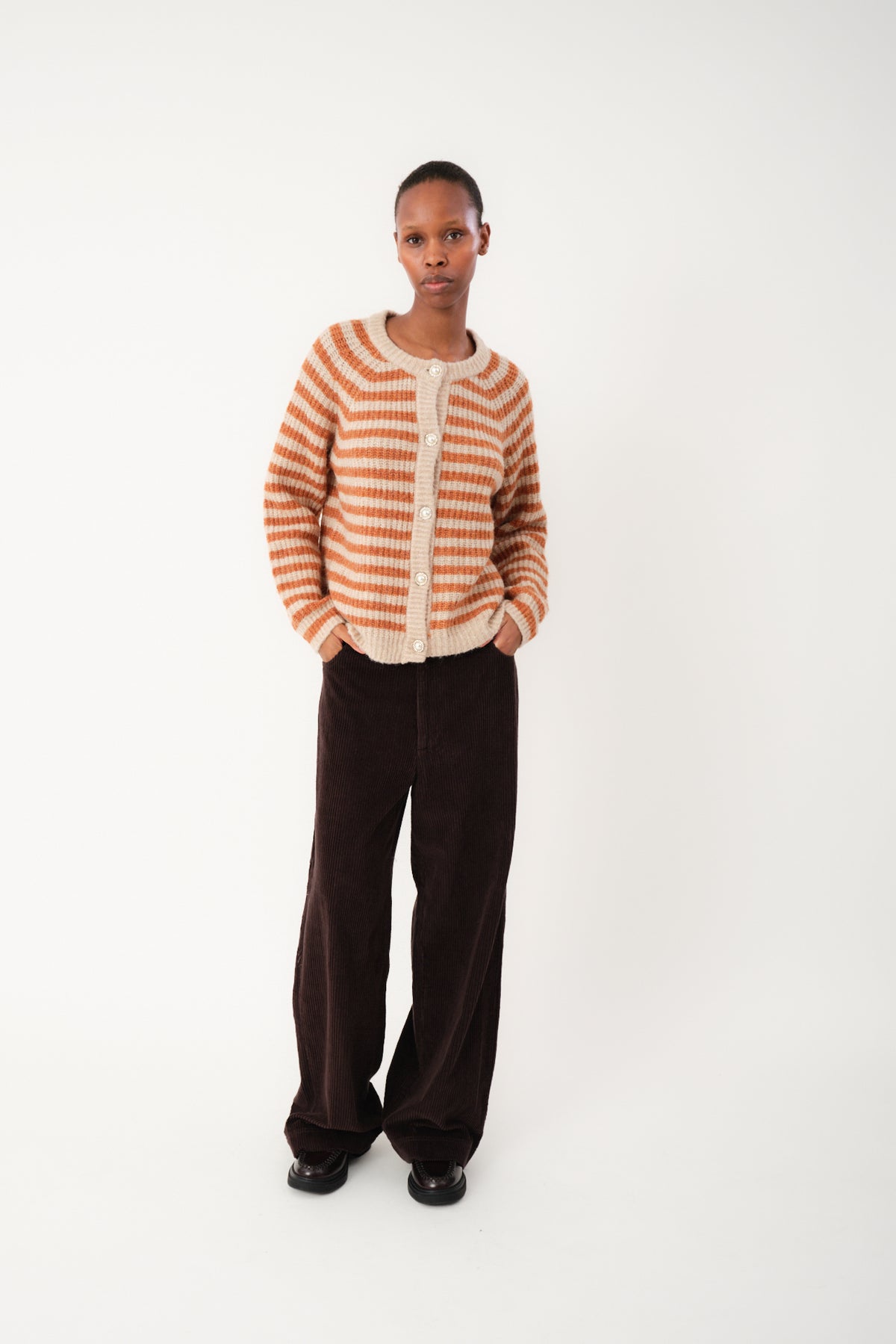 Lollys Laundry NovaLL Cardigan Cardigan Rustbrun