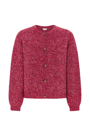 Lollys Laundry NovaLL Strikjakke Cardigan Pink
