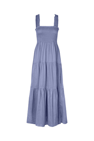 Lollys Laundry NudaLL Maxi Kjole Dress Blå