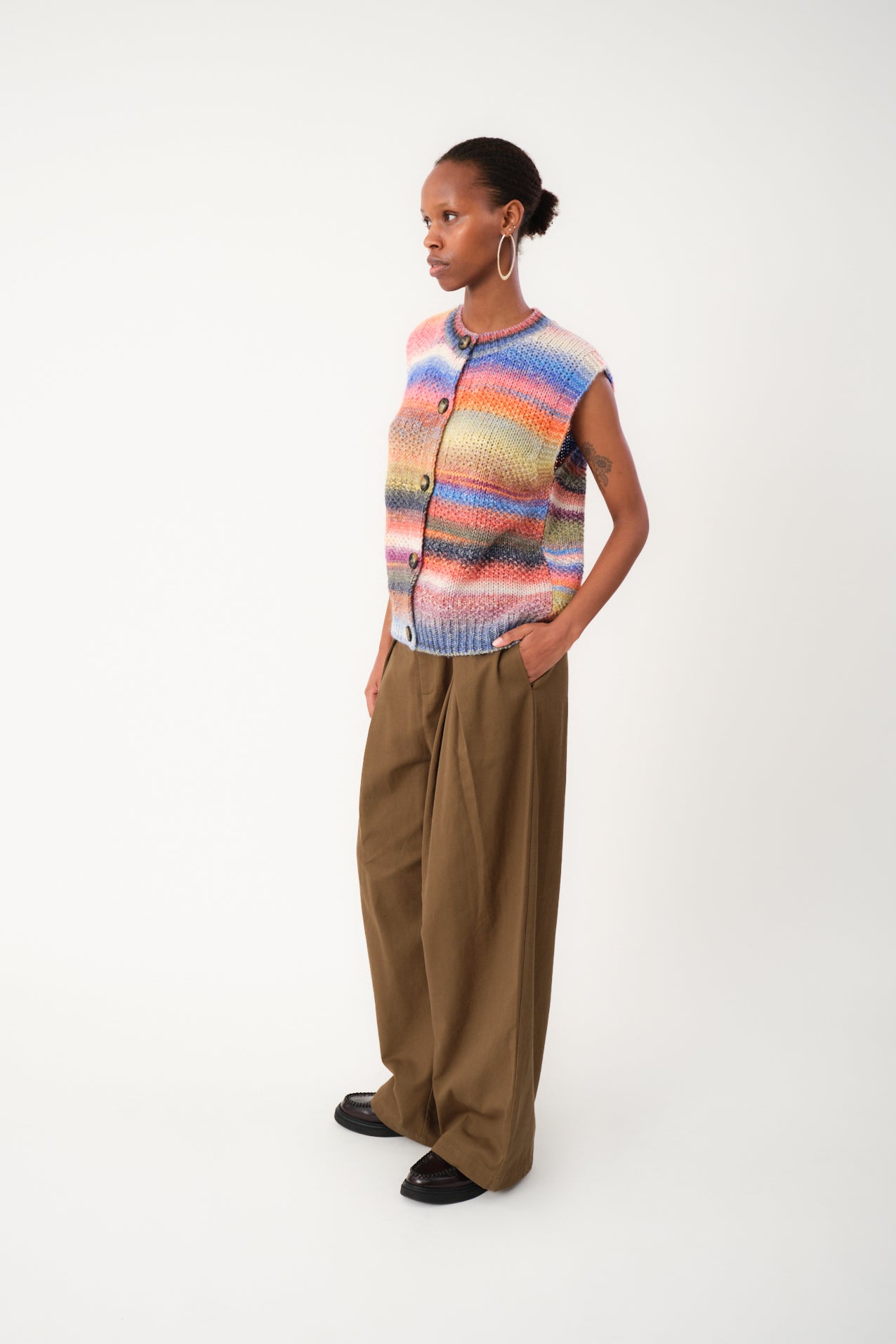 Lollys Laundry NynneLL Strikvest Vest 70 Multi