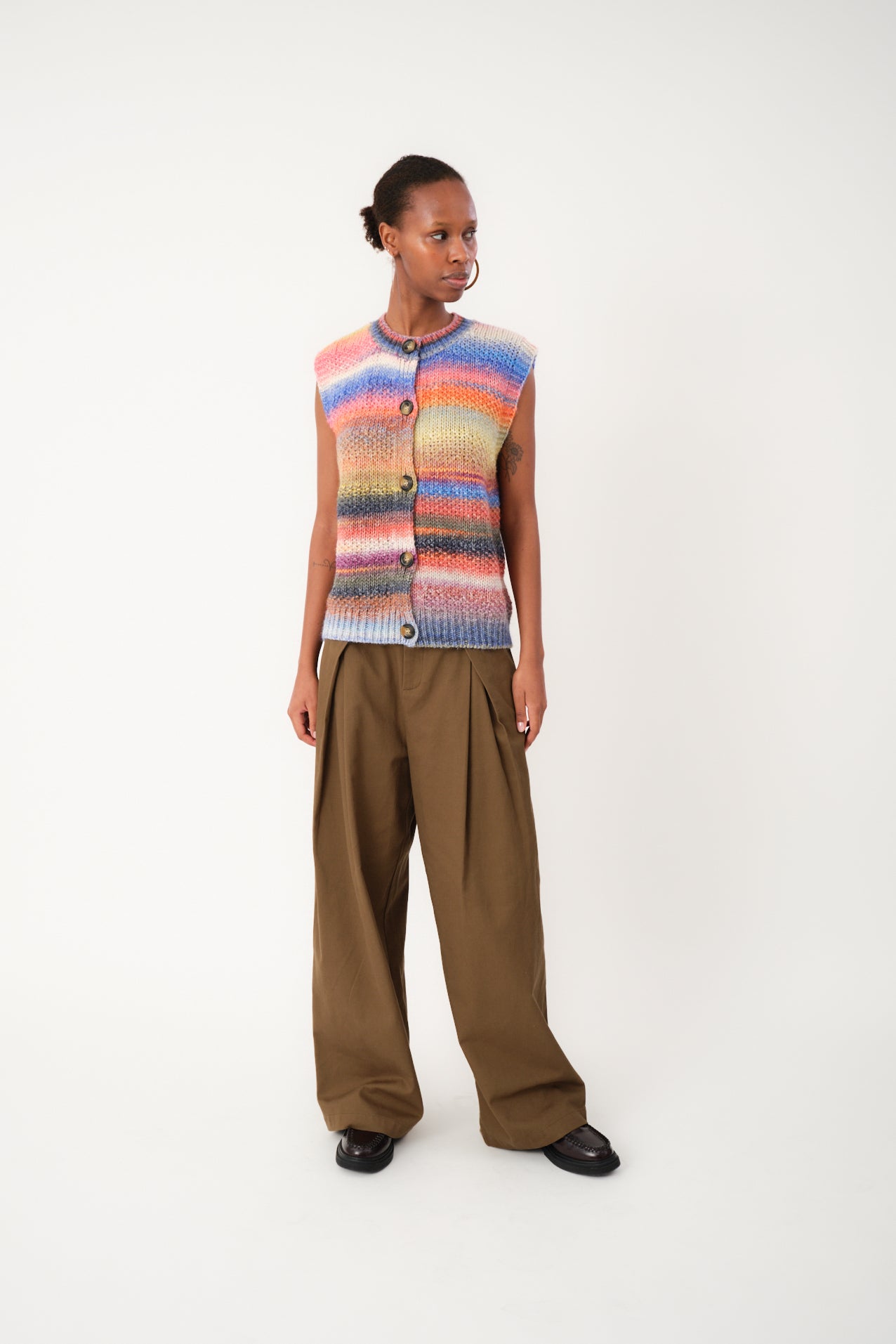 Lollys Laundry NynneLL Strikvest Vest 70 Multi