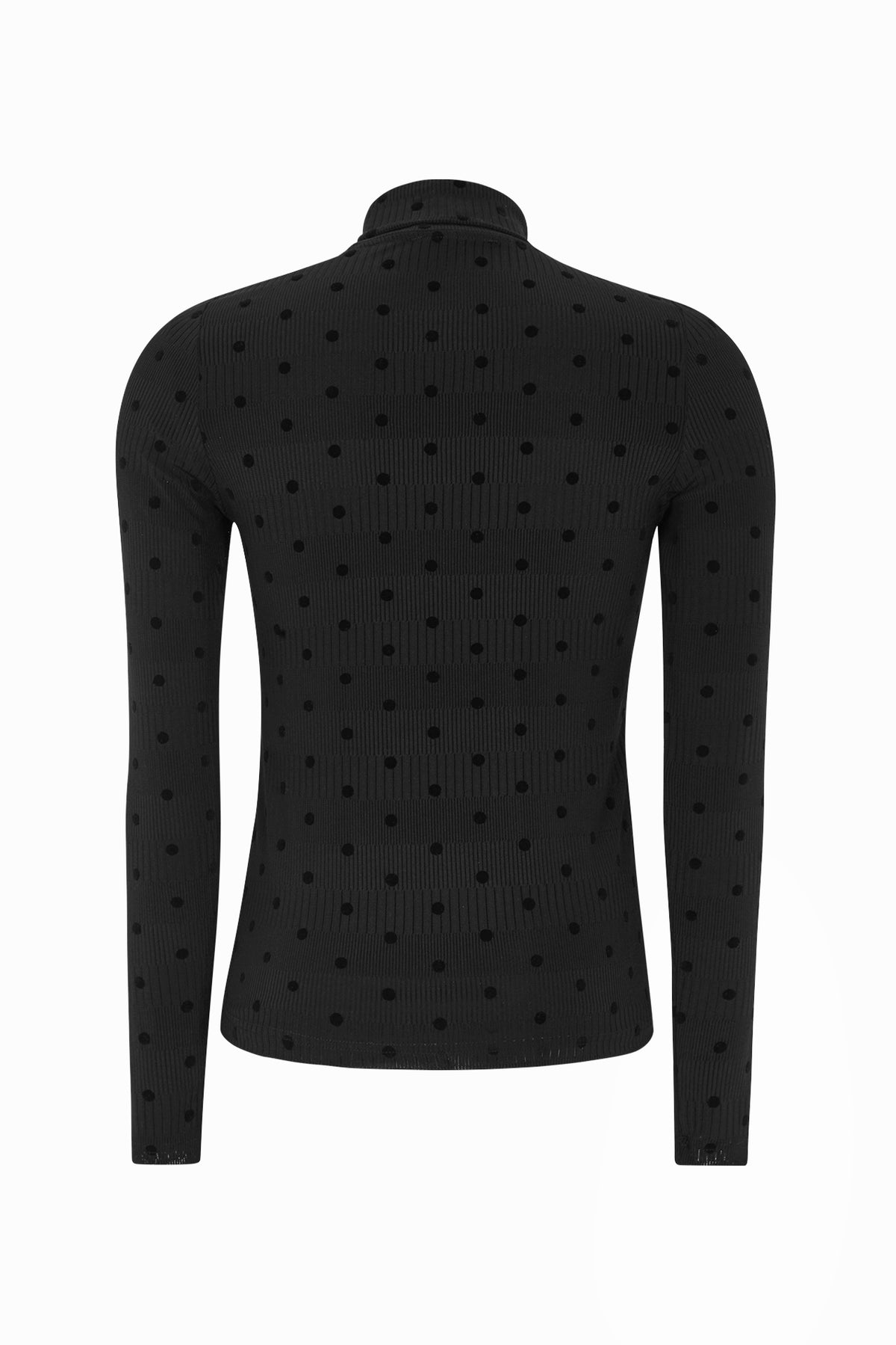 Lollys Laundry OrieLL Bluse høj hals Blouse Sort