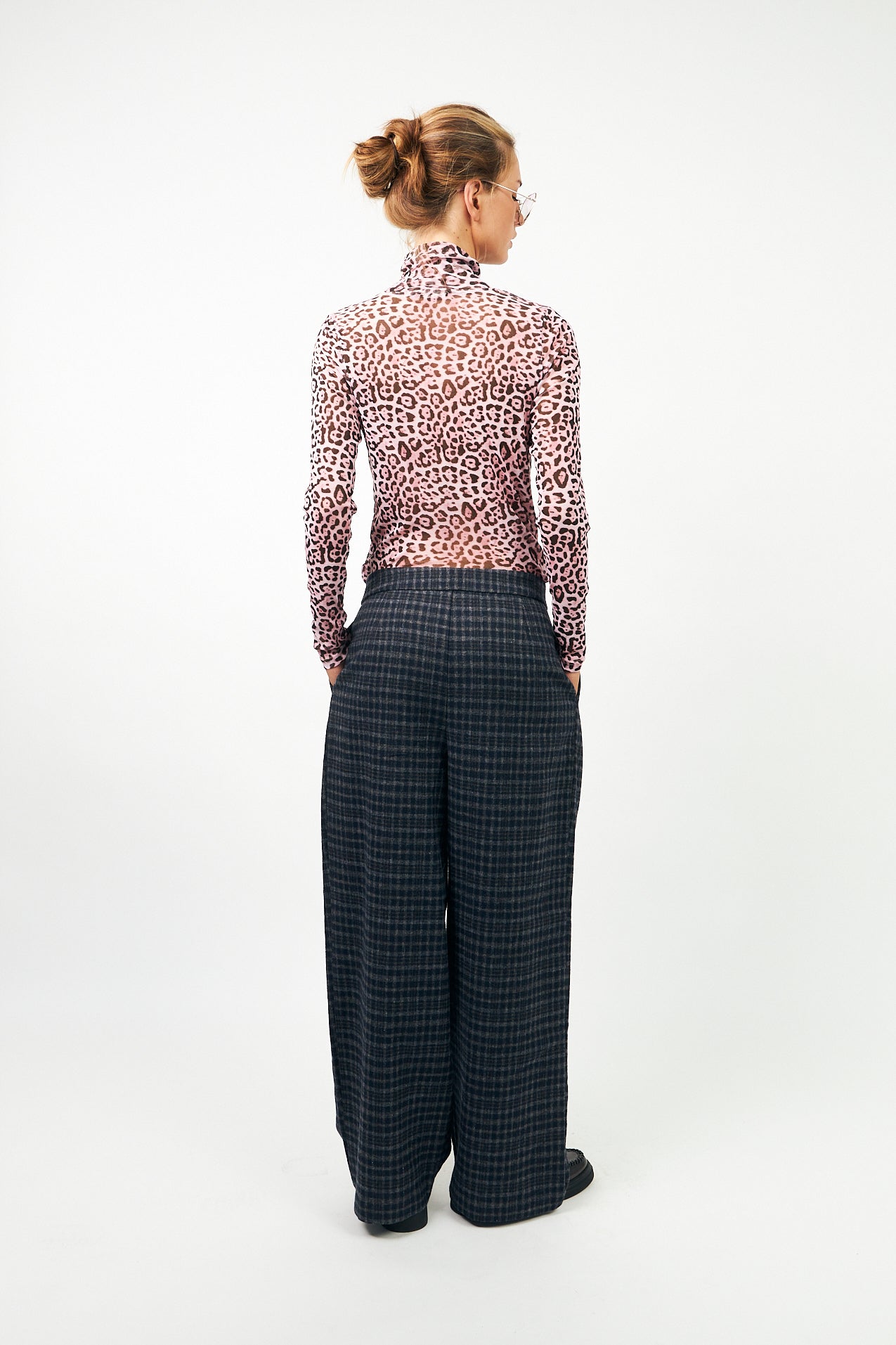 OrieLL Rullekrave Bluse - Pink