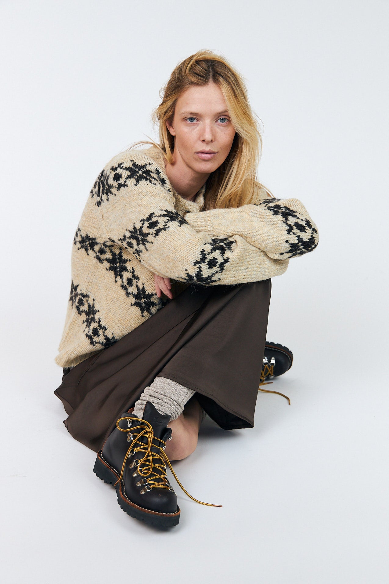 Lollys Laundry PadovaLL Cardigan Strik Cardigan Creme