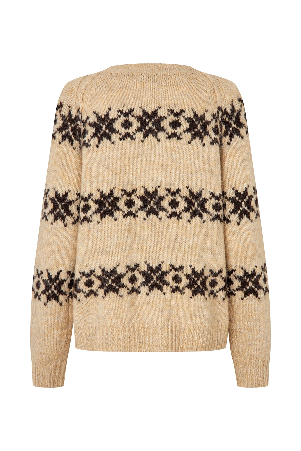Lollys Laundry PadovaLL Cardigan Strik Cardigan Creme