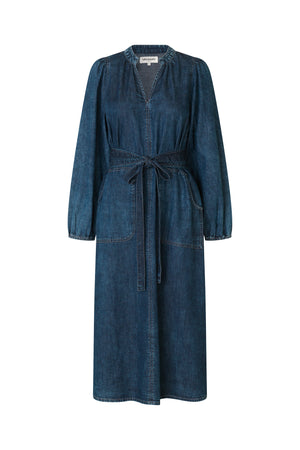 Lollys Laundry ParisLL Midi Kjole Dress Blå