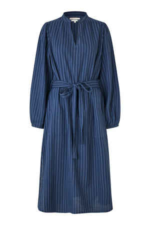 Lollys Laundry ParisLL Midi Kjole Dress Striber