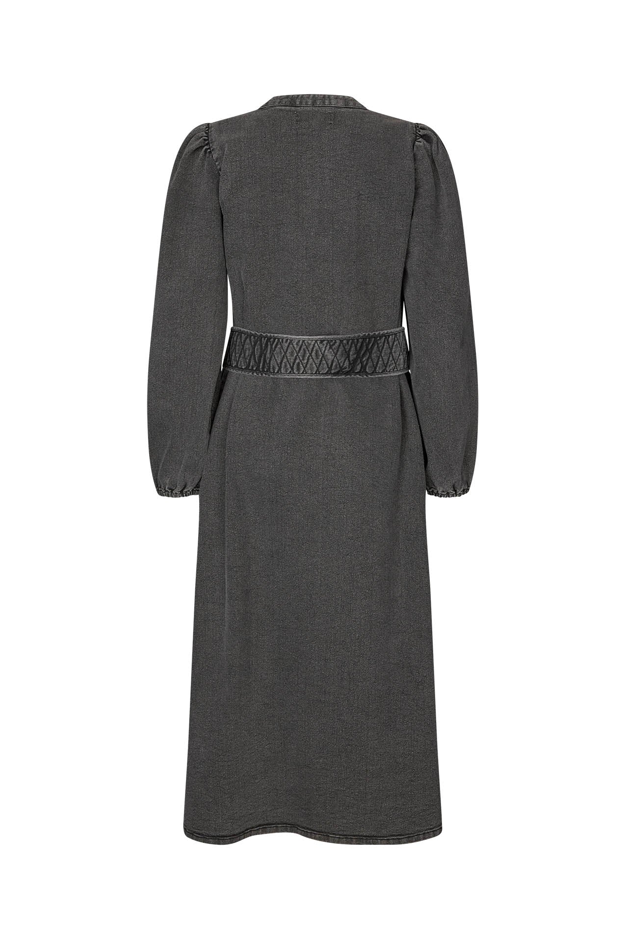Lollys Laundry ParisLL Midi Kjole Dress 18 Washed Black