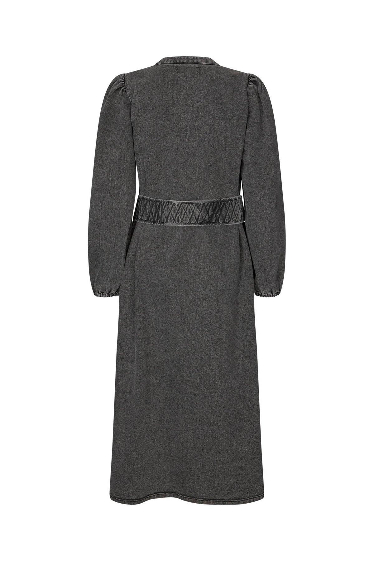 Lollys Laundry ParisLL Midi Kjole Dress Vasket sort