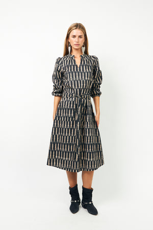 Lollys Laundry ParisLL Midi Kjole Dress 99 Black
