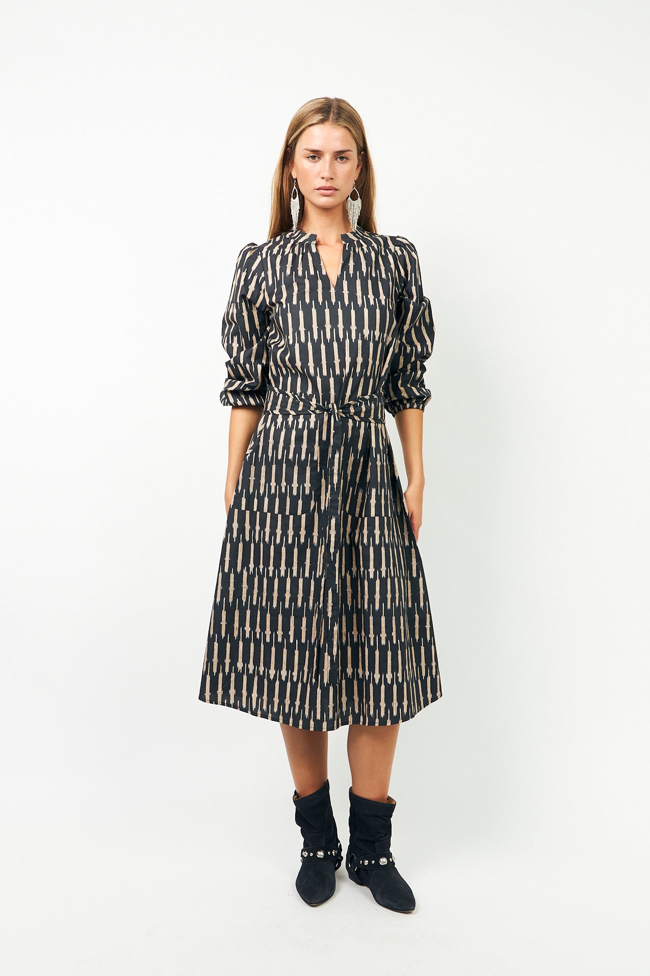 ParisLL Midi Kjole - Black