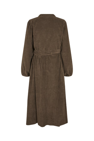 Lollys Laundry ParisLL Midi Kjole Dress Mørkebrun