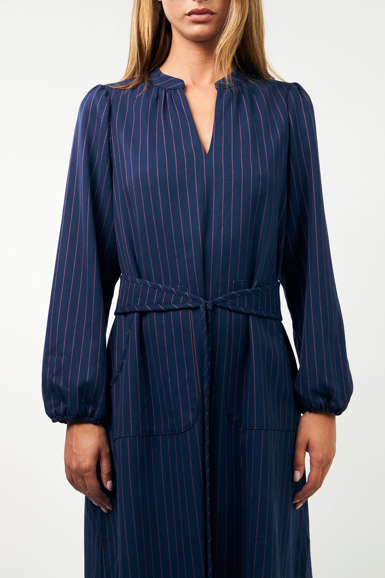 Lollys Laundry ParisLL Midi Kjole Dress 27 Dark Navy