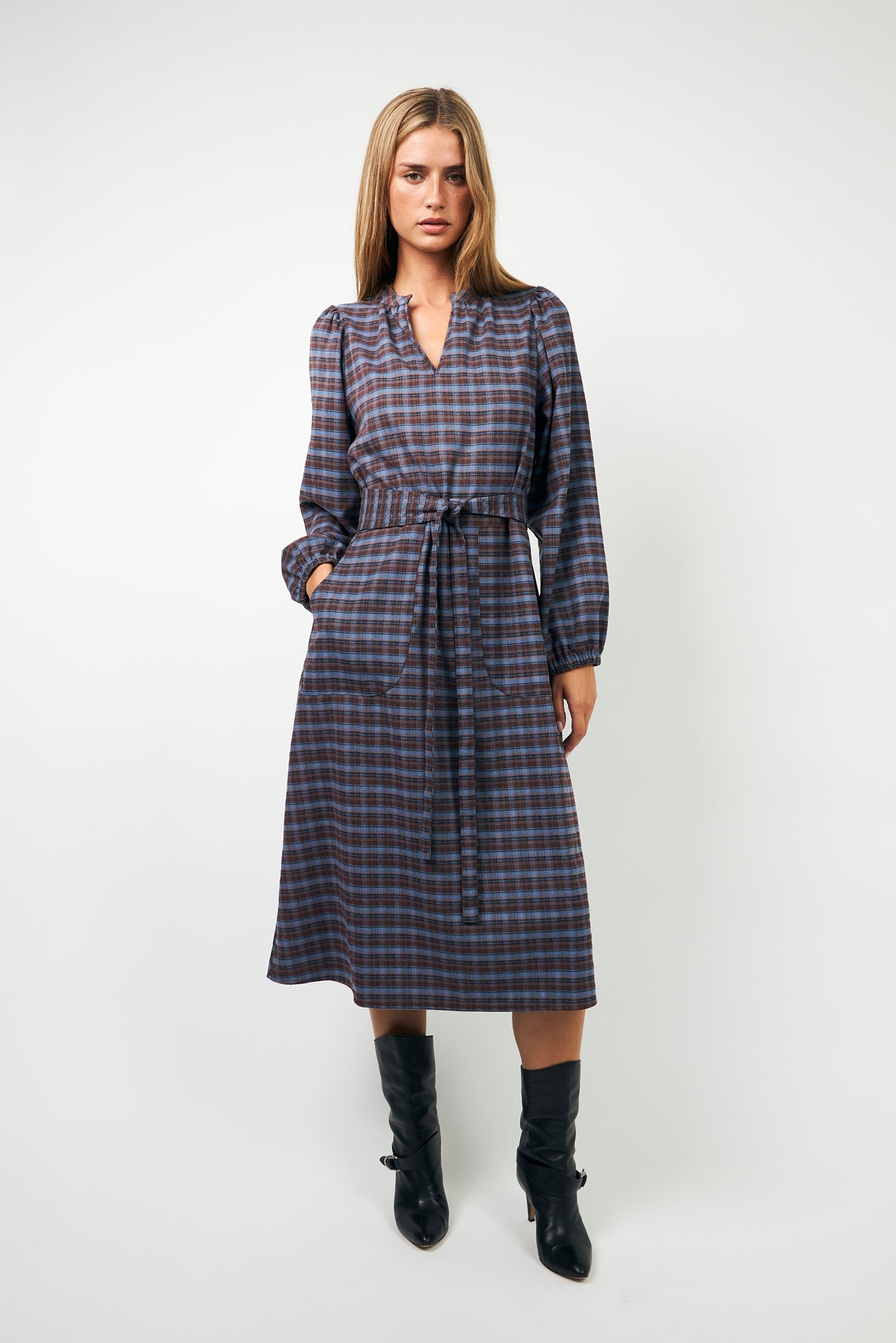 Lollys Laundry ParisLL Midi Kjole Dress 34 Mauve